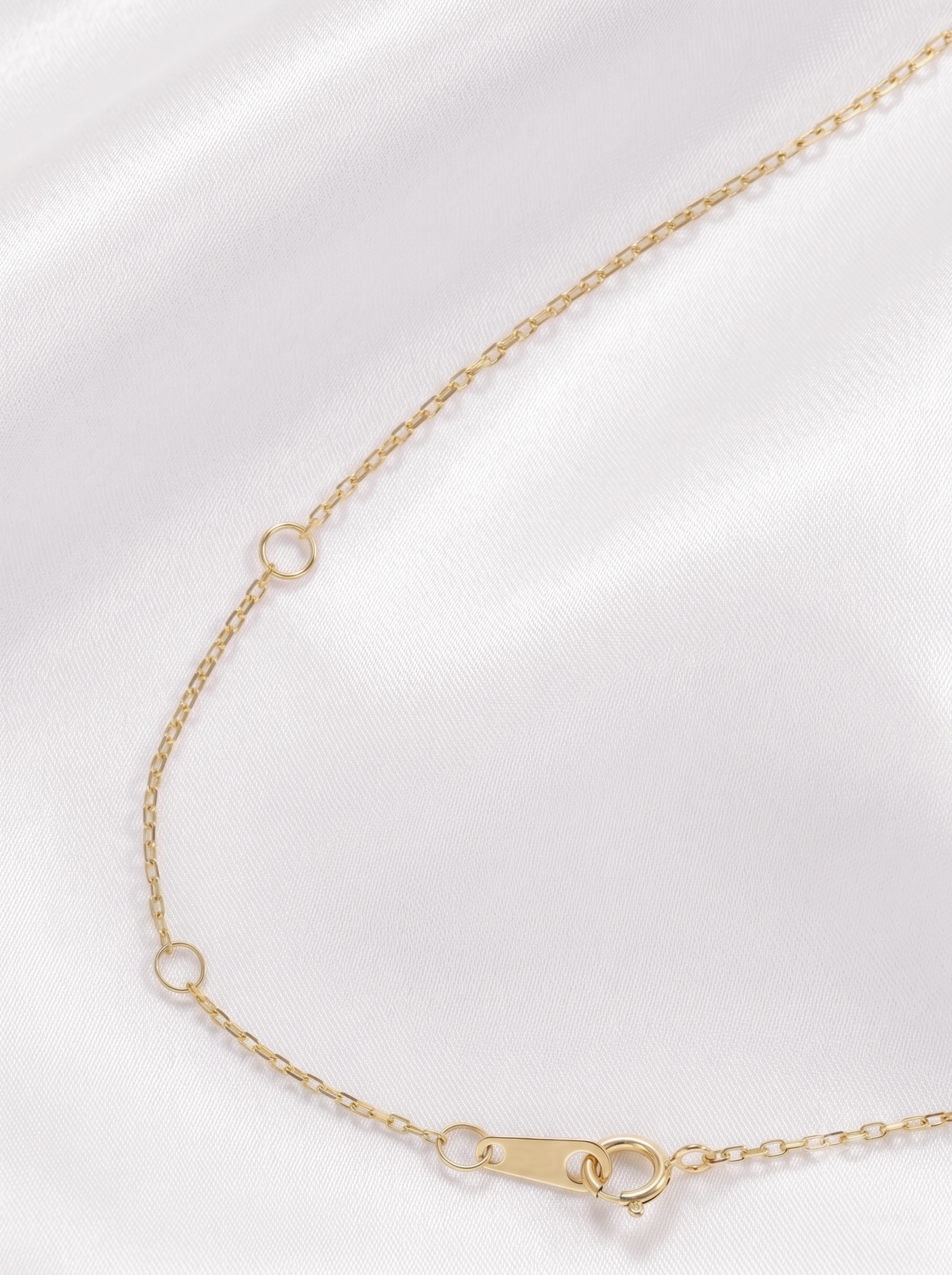 18k Gold Marquise Lab Grown Diamond Necklace