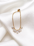18k Gold Lab Grown Diamond Fringe Ring
