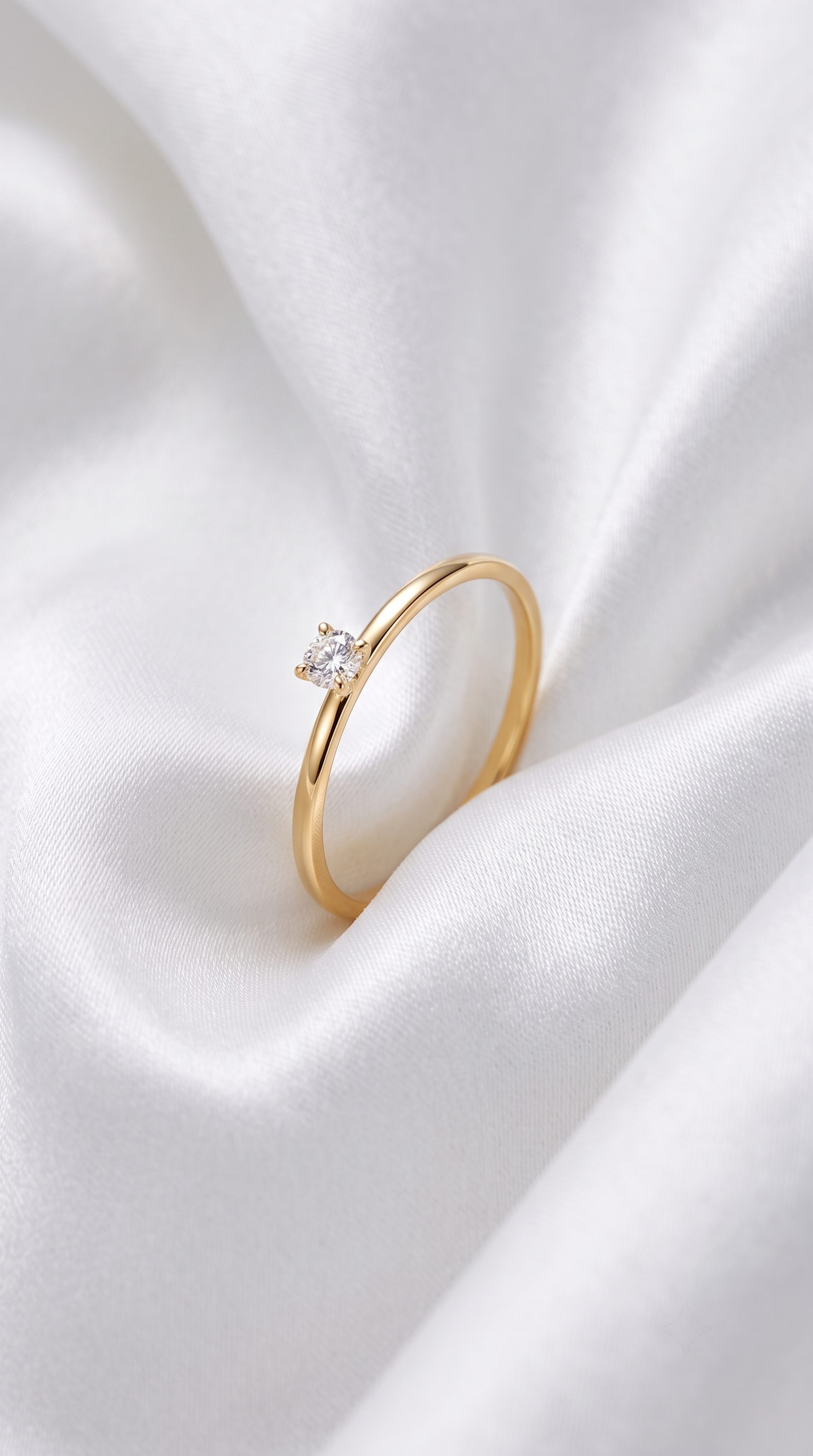 18K Gold Lab-Grown Diamond Aura Ring