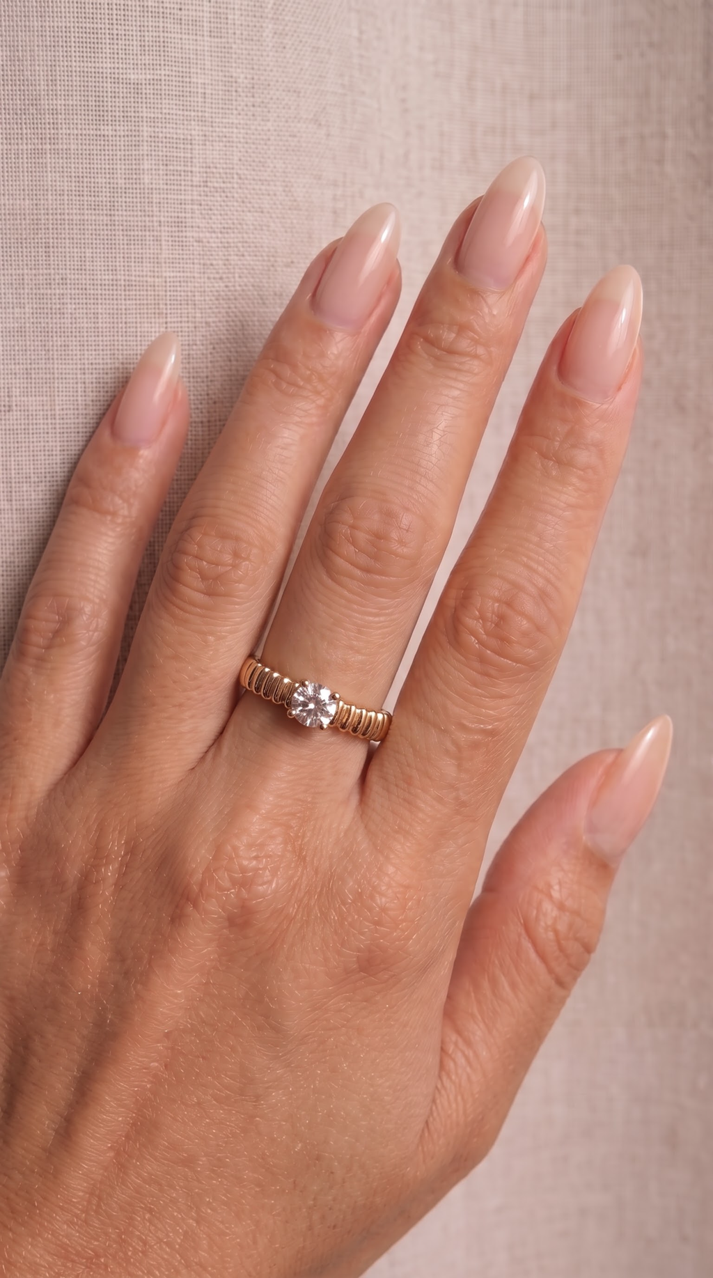 Aurelia Vintage Lab Grown Diamond Ring