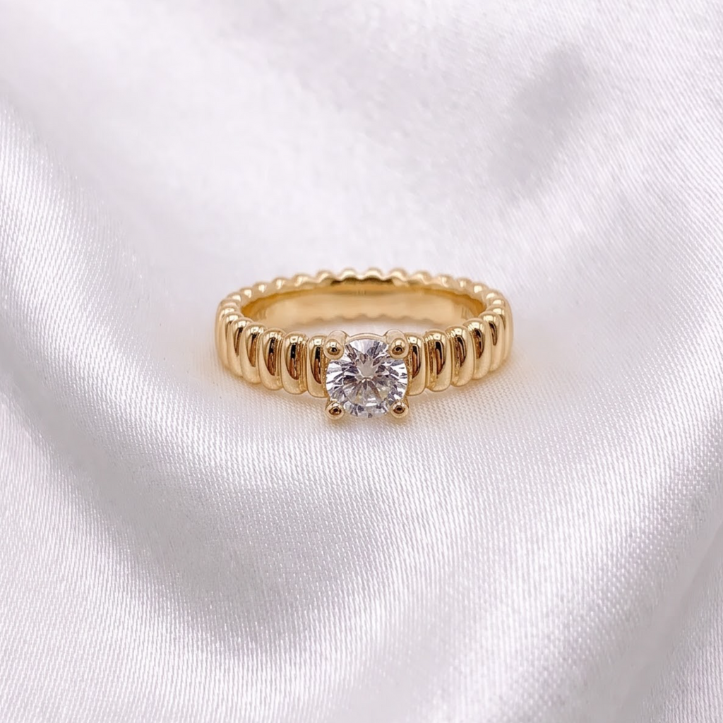 Aurelia Vintage Lab Grown Diamond Ring