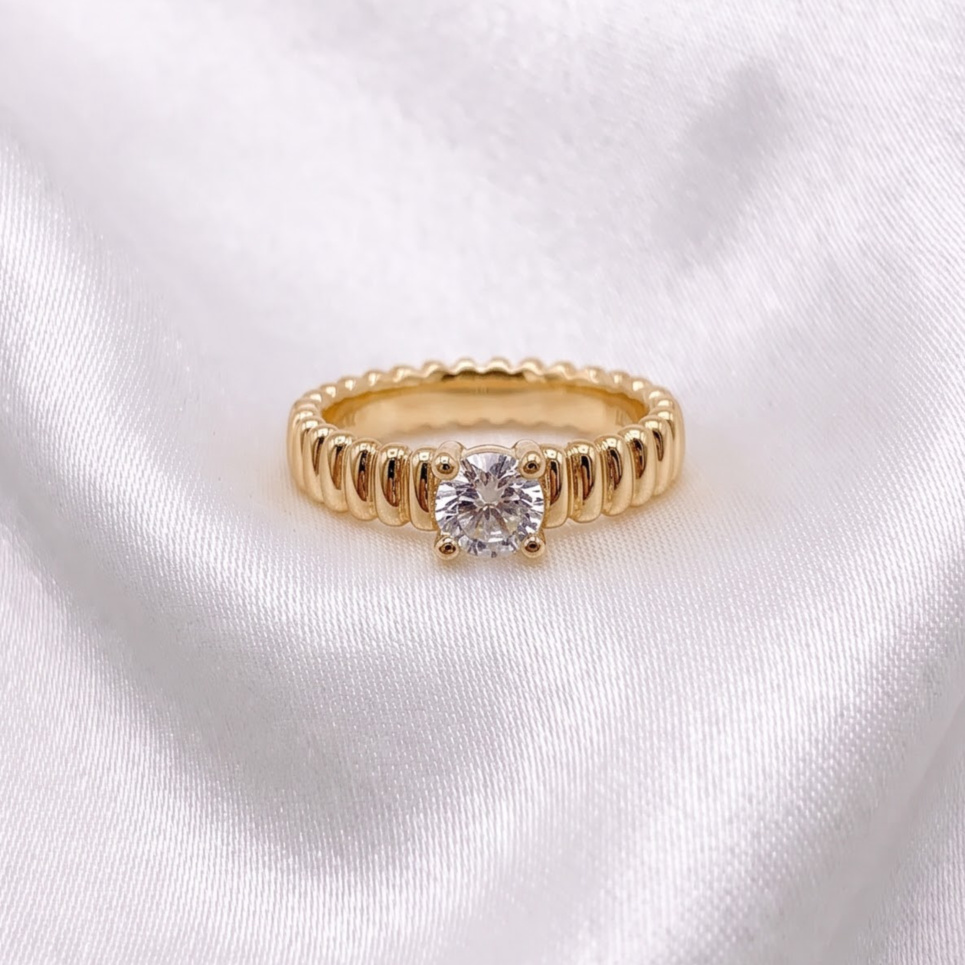 Aurelia Vintage Lab Grown Diamond Ring