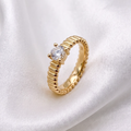 Aurelia Vintage Lab Grown Diamond Ring
