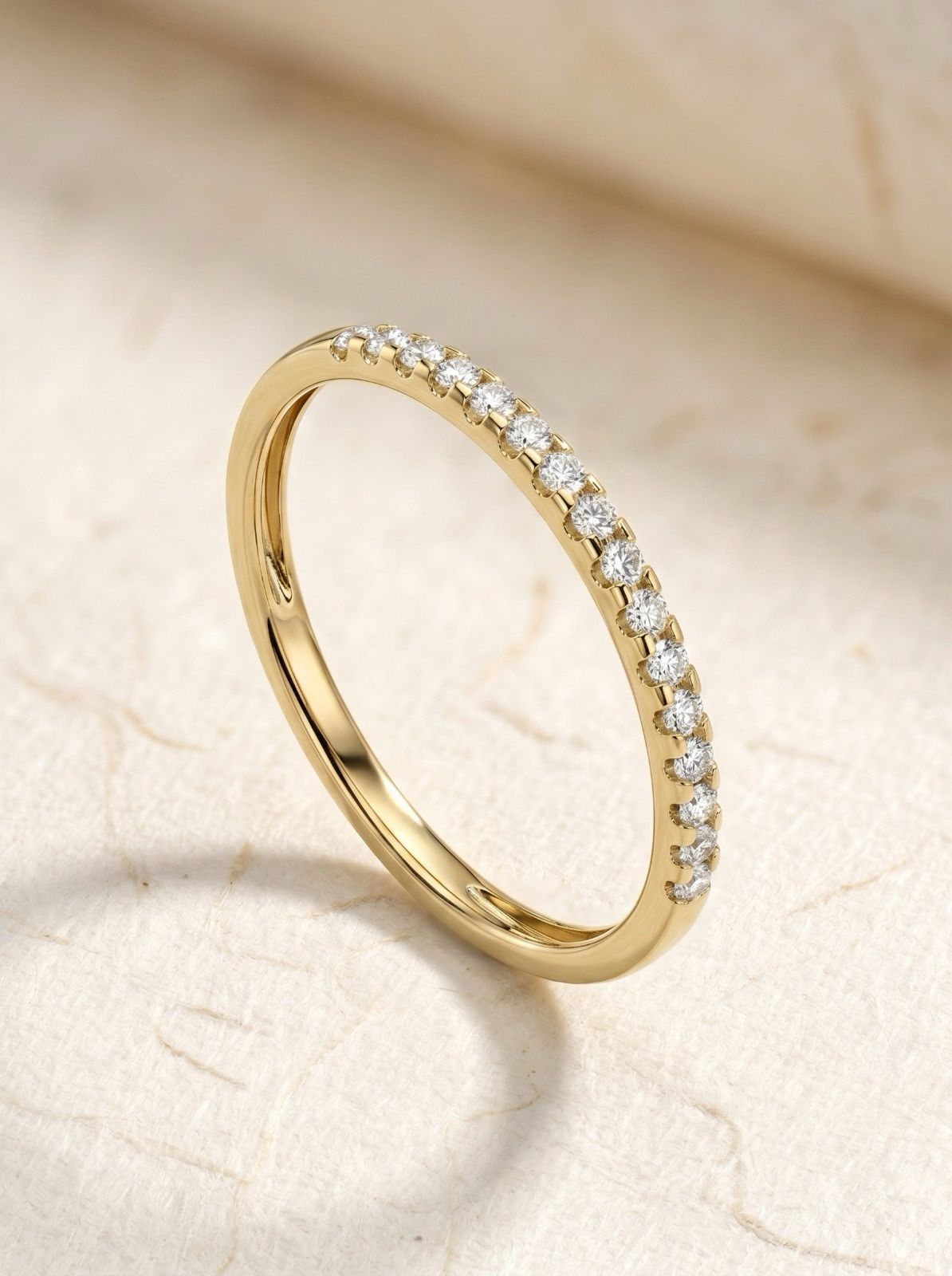 18k Gold Lab Grown Diamond Ring